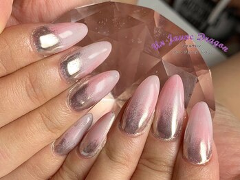 アン ジョーヌドラゴ/【ロングネイル】ミラーグラデ