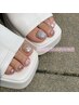 フットネイル 持ち込みアート（ケア込み）フットバス・保湿オイル付き