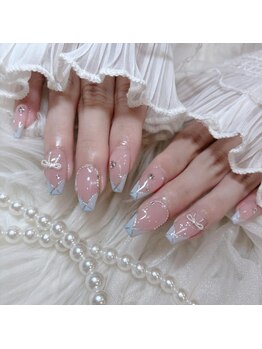 リンドネイル バイ モカ アンド ララ(Lind nail by moca and LaLa)/フレンチネイル