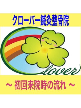 クローバー鍼灸整骨院/～初回来院時の流れ～
