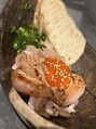 リスタートジム(RE:START GYM) 鳥刺しはたんぱく質も摂れて美味しい!