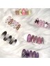 【HAND】定額Y2Kガーリーネイル（吉田、菜月指名）　¥8,980