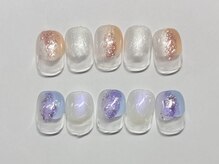 ユメノソラ 越谷店(yumeno空)/塗りかけデザイン ￥3900