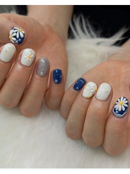 KAONAIL LOCA店の写真/「これ、やりたい!」を諦めない。憧れの華やか持ち込みdesignも、驚きのプチプライスで☆