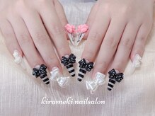 キラメキネイルサロン(Kirameki nail salon)の雰囲気(ワンホン韓国パーツいっぱい*長さだしもOK☆)