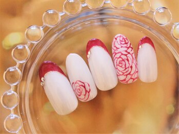 ネイルサロン あかねいろ/春夏ブライダルアート