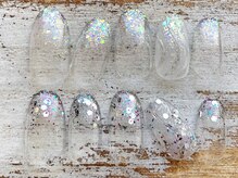 エブロマリン 湘南台店(evromarine)/定額ラメグラアート デザイン