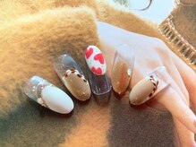 アール ラッシュ(R*LASH)/バレンタインネイル