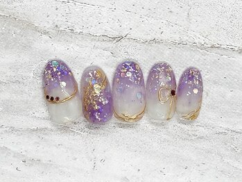 スーン(S∞N)/選べるデザイン定額ネイル￥7980