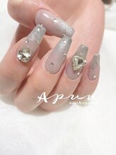 アピュ(APUU)/マグネットグラデーションネイル