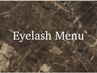 Eyelash Menu 