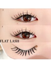 アトリエ ボノ(BONO)/フラットラッシュ120本束感♪