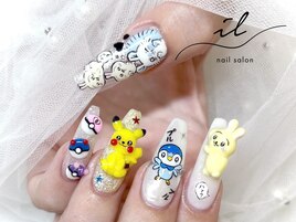 キャラクターネイル