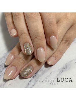 ネイルアトリエルカ(nail atelier LUCA)/R-1 大人上品オフィスネイル