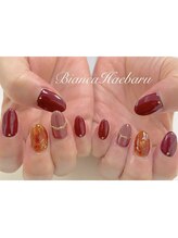 ビアンカ 沖縄南風原店(Bianca)/定額コース☆べっ甲風ネイル♪