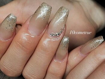 テンカムトゥルー(10 Come True)/■ラメグラデ×ベースカラー入り