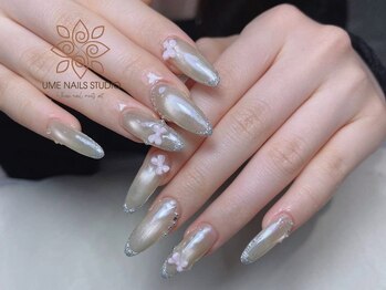 ウメネイルスタジオ(UME NAIL STUDIO)/* 長 さだしやり放題×つけ放題