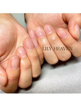 リリーヘブン(LILY HEAVEN)/オフィスに◎クリアネイル