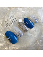 ネイルサロン クイル(QUILL)/２０２０　１月　雪の結晶３