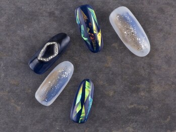 サンミーゴネイル 神戸店(Sunmego Nail)/塗りかけフィルムネイル