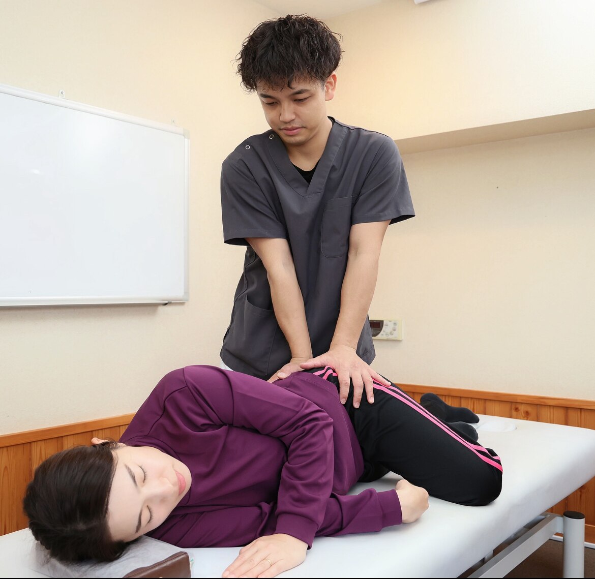 妊娠中OK！☆肩こり・腰痛に☆　マタニティ整体　60分　\7000→\3980