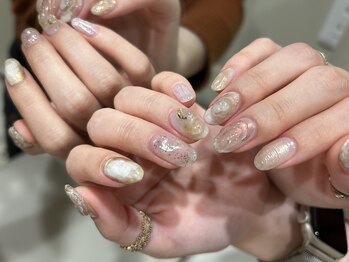 チルダ(tilde)/馴染みカラーで艶アート