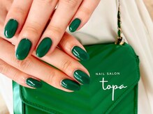 トパ(topa)/ワンカラー×緑