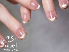 キラキラオフィスネイル