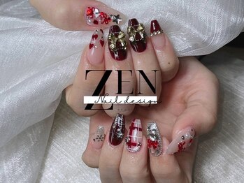 ゼン ネイル デザイン 池袋(ZEN NAIL DESIGN)/* 長 さだしやり放題×つけ放題