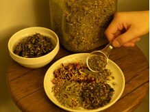 体調や気分に合わせて選べるオリジナルハーブをご用意