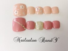 ランディ(nail salon RANDY)/フットジェル￥74００♪3