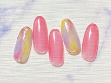 ネイルサロン インプレス(Impress)/オーロラタイダイネイル