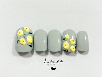 ローラポンポニー(Laura pomponnee)/FLOWER! パラジェル/フィルイン