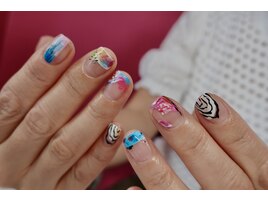 海外の絵画を参考お任せペイント