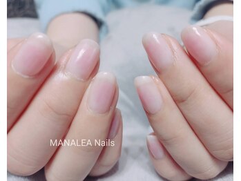 マナレア ネイルズ(MANALEA Nails)の写真/爪が薄い,形が悪い等お悩みご相談下さい♪爪の状態に合わせて施術◎ＪＮＡ常任本部認定講師の技術力を体感!