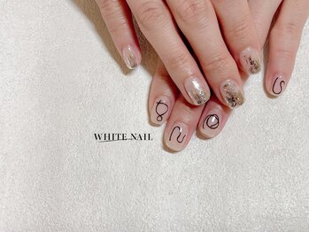 ホワイトネイル 武蔵小杉店(WHITE NAIL)/アシメネイル/持ち込み