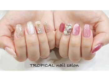 トロピカル(TROPICAL)/クリスマスネイル