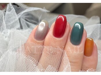 シャットネイル(CHATTE NAIL)/爪育デザインAコースネイル