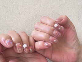 〈チークネイル〉　¥8660