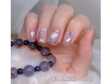 シーシーネイルサロン 池袋(C.C.Nail salon)/マグネット+オーパルネイル