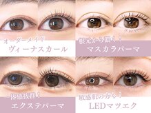 まつげエクステ専門店 ヴィーナスラッシュ 六本木店(Venus Lash)の雰囲気（メニューを比較し理想や悩みに最適なまつげパーマ/マツエクを◎）