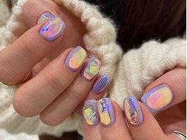 うるうる氷ネイル