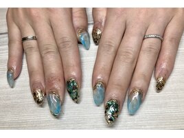 夏らしいお任せネイル