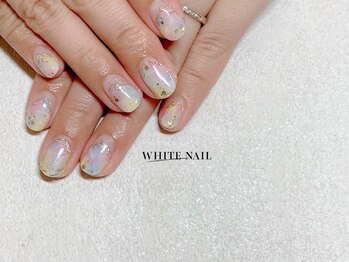 ホワイトネイル 武蔵小杉店(WHITE NAIL)/ニュアンスネイル/パステル