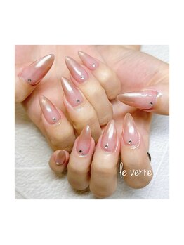 ルヴェール 久屋公園(le verre)/ミラーネイル