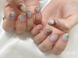 天使ネイル　持ち込みデザイン