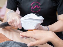 ワクシングムーン(WAXING MOON)の雰囲気（ワックス、最新の美容機器のエステ脱毛、同時にできるダブル脱毛）