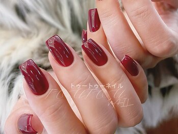 トゥートゥー(TOUTOU)/ボルドーワンカラー