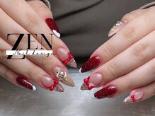 ゼン ネイル デザイン 池袋(ZEN NAIL DESIGN)/* 長 さだしやり放題×つけ放題