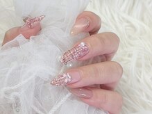 リアンネイル(lian nail)の雰囲気（#hiroが作る絶対かわいいツイードネイル　！）